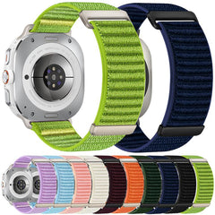 Correa de reloj de nailon con estampado de m...