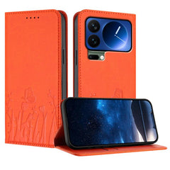 Funda magnética para teléfono de piel vegana...