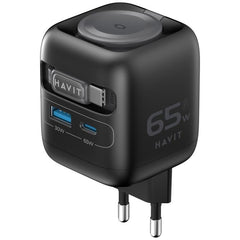 Cargador de viaje Havit UC252 de 65 W, 3 en ...