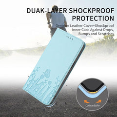 Funda magnética para teléfono de piel vegana...