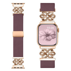 Correa de reloj xDfind con nudo chino, trenz...
