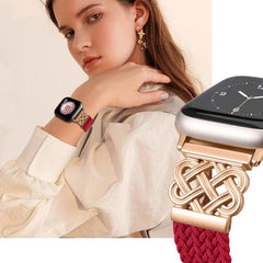 Correa de reloj xDfind con nudo chino, nailo...