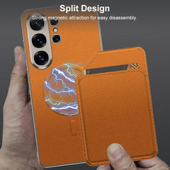 Funda para teléfono dividida con tarjetero m...