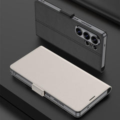 Funda plegable para teléfono móvil de cuero ...