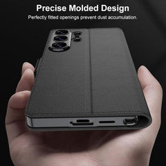Funda plegable para teléfono móvil de cuero ...