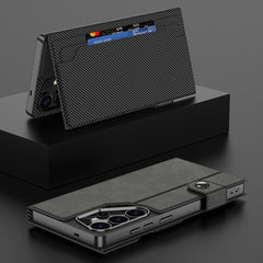 Funda para teléfono plegable de piel mate GK...