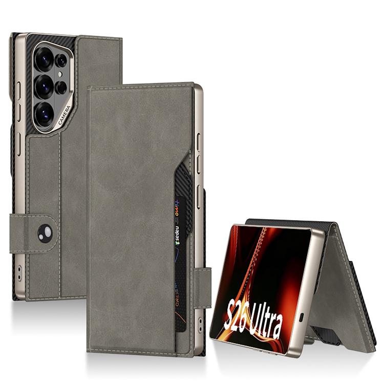 Funda para teléfono plegable de piel mate GK...