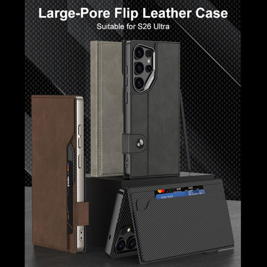 Funda para teléfono plegable de piel mate GK...