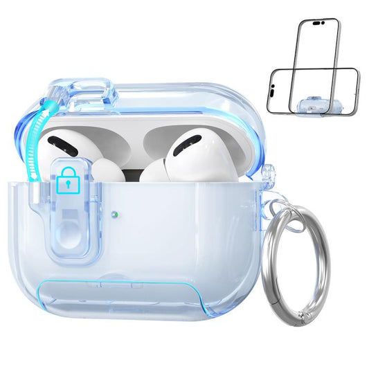 Funda transparente de TPU para auriculares X...