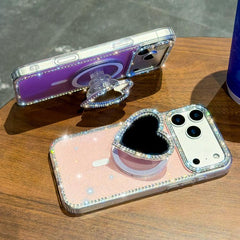 Funda magnética para teléfono IMD con espejo...
