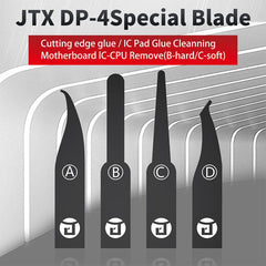 JTX DP-4 Cuchillas multifuncionales 4 en 1 p...