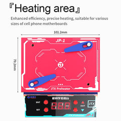 Plataforma de precalentamiento laminada con ...