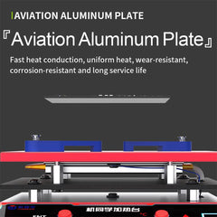 Plataforma de precalentamiento laminada con ...