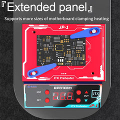 Plataforma de precalentamiento laminada con ...