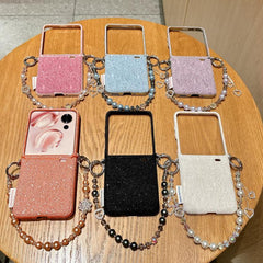 Funda para teléfono con ganchos metálicos la...