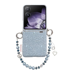 Funda para teléfono con ganchos metálicos la...