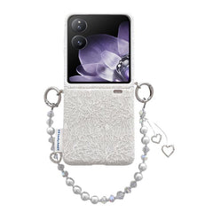 Funda para teléfono con ganchos metálicos la...