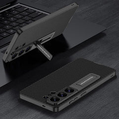 Funda para teléfono GKK de cuero con soporte...