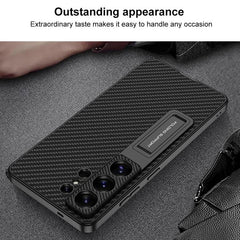 Funda para teléfono GKK de cuero con soporte...