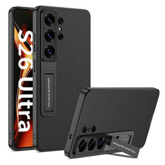 Funda para teléfono GKK de cuero con soporte...