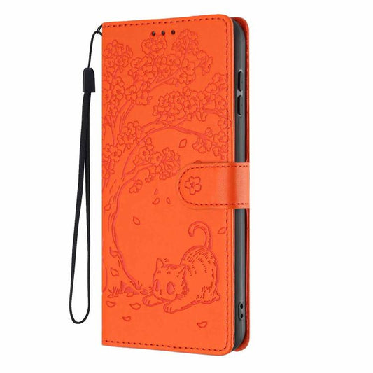 Funda para teléfono plegable de piel vegana ...