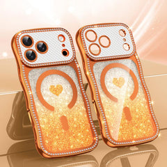 Funda magnética para teléfono con marco ondu...