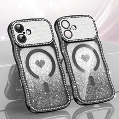 Funda magnética para teléfono con marco ondu...