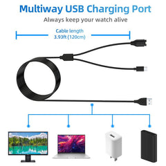 Cable de carga USB a Tipo-C 2 en 1 de xDfind...