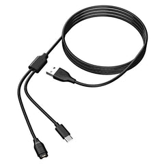 Cable de carga USB a Tipo-C 2 en 1 de xDfind...