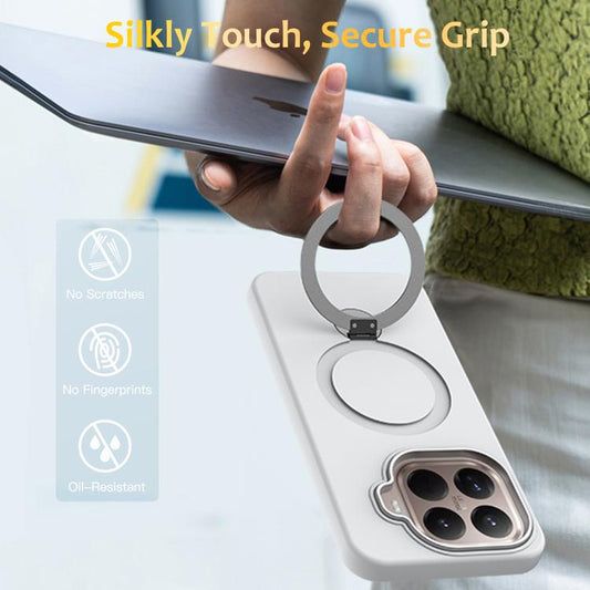 Funda híbrida de TPU y PC con soporte de ani...