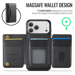 Funda desmontable para teléfono MagSafe RFID...