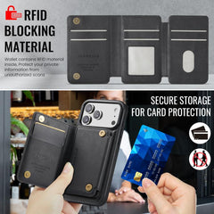 Funda desmontable para teléfono MagSafe RFID...