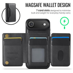 Funda desmontable para teléfono MagSafe RFID...
