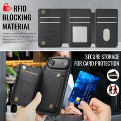 Funda desmontable para teléfono MagSafe RFID...