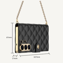 Funda para teléfono de piel con textura de d...