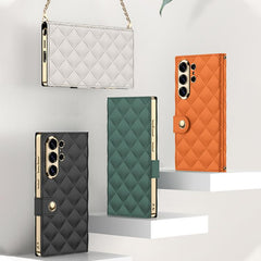 Funda para teléfono de piel con textura de d...