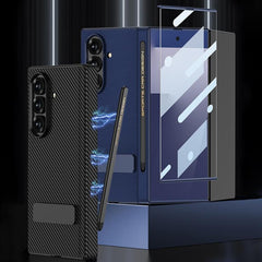 Funda para teléfono GKK de cuero plegable ma...