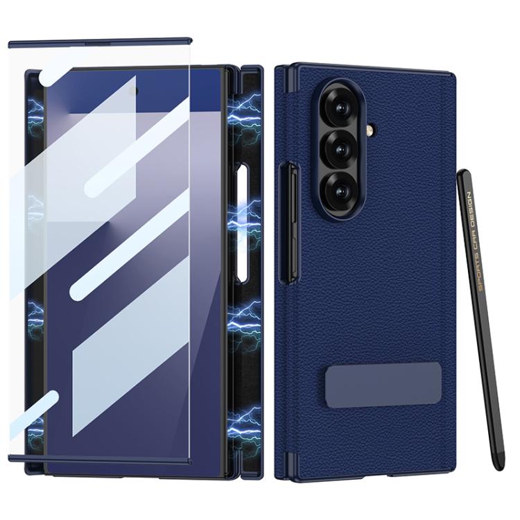 Funda para teléfono GKK de cuero plegable ma...