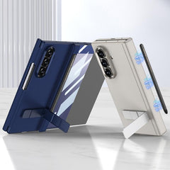 Funda para teléfono GKK de cuero plegable ma...