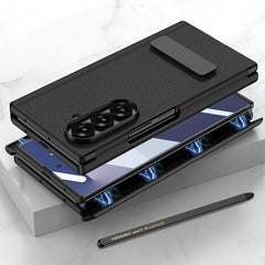 Funda para teléfono GKK de cuero plegable ma...