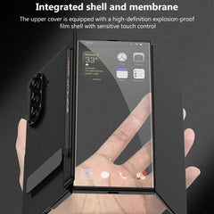 Funda para teléfono GKK de cuero plegable ma...