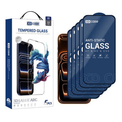 XDcase Paquete de 5 láminas de vidrio templa...