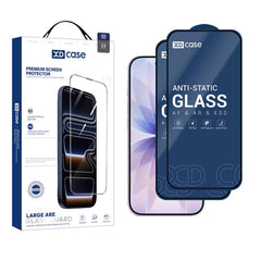 XDcase - Paquete de 2 láminas de vidrio temp...