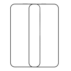 XDcase - Paquete de 2 láminas de vidrio temp...