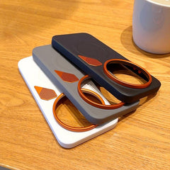 Funda para teléfono MagSafe de PC + TPU + cu...