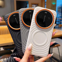 Funda magnética a prueba de golpes con textu...