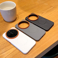 Funda magnética a prueba de golpes con textu...