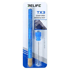 Kit de agujas para extraer virutas RELIFE TX3, resistente al desgaste y no magnéticas.