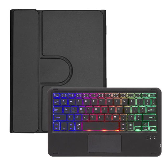 Funda de piel para tablet con teclado Blueto...