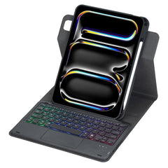 Funda de piel para tablet con teclado Blueto...